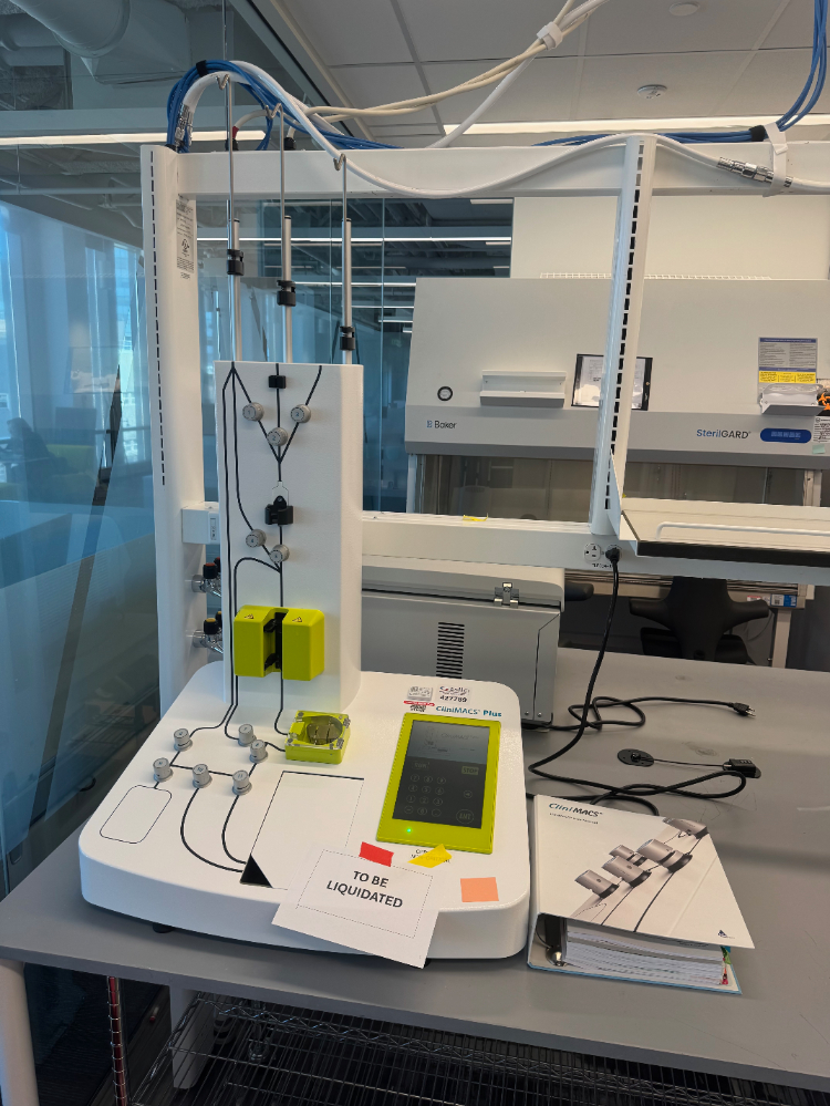 Image of Miltenyi CliniMACS plus Instrument